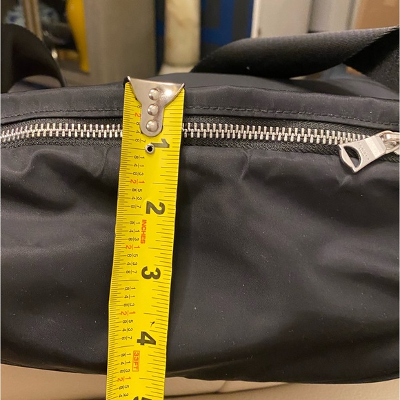 SANDRO OVERSIZED BELT BAG IN BLACK - Picture 15 of 15